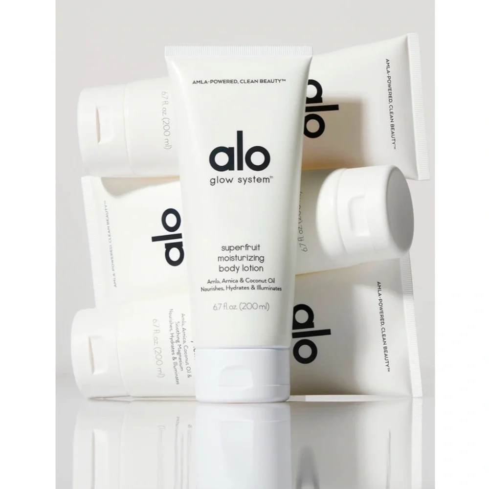 ALO Yoga Superfruit Moisturizing Lotion.